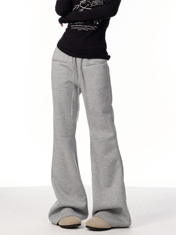 American Retro Slightly Flared Casual Sweatpants - Image 7