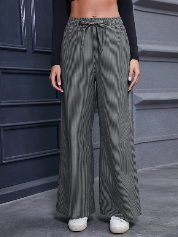 Women's Fashionable Wide Leg Pants - Image 9