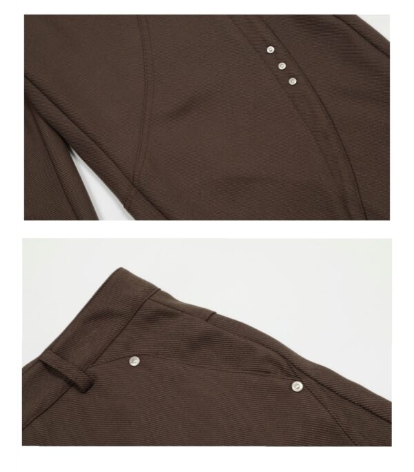 Stitching Machete Casual Pants Women's Wide-leg Trousers - Image 6