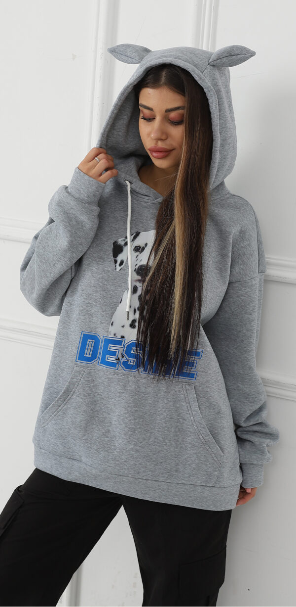 Women's Fashionable Casual Printed Long Sleeved Sweatshirt - Image 8