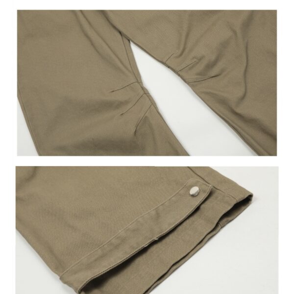 American Retro Loose Straight Casual Pants - Image 3