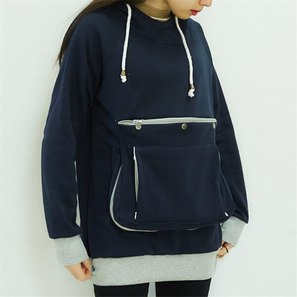 Women Pullover Hoodie Sweatshirt For Pets Cat Small Dog - Image 5