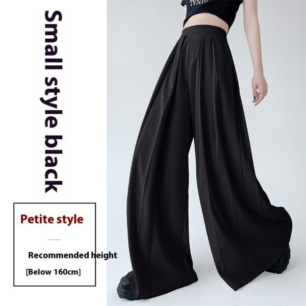 Suit Wide Leg Pants Women's Drooping Slimming Big Leg Mop Pants - Image 5
