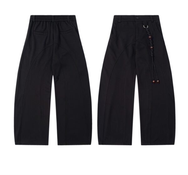 American Retro All-matching Slim Loose Draping Effect Suit Pants - Image 6