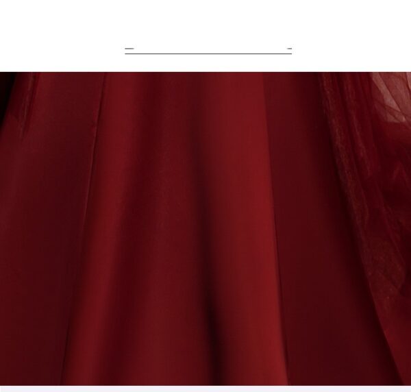 Fish Tail Toast Dress Bride Girl - Image 4