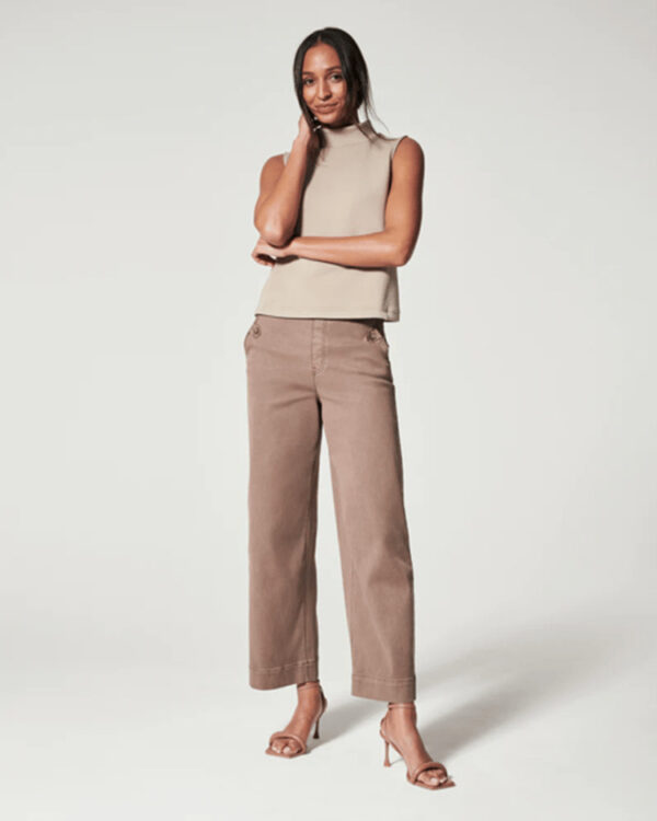 High Waist Pants Women's Casual Loose Straight Trousers Slender Temperament Pants - Image 2