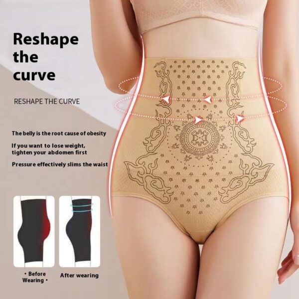 Powerful Seamless High Waist Belly Shaping Panties Women - Image 7