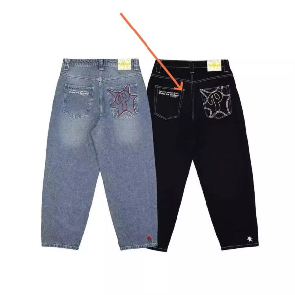 New Hip-hop Fashion Jeans For Men And Women - Image 2