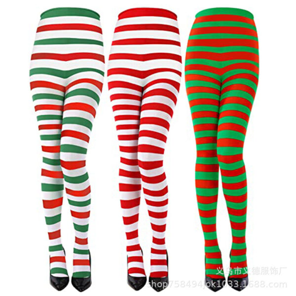 Striped Colorful Sexy Party Fashion Long Romper - Image 6