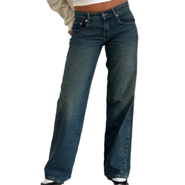High Quality Women's Straight Jeans - Image 8