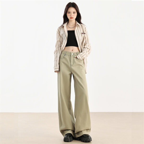 Fashion Women's Loose Straight Long Pants - Image 5