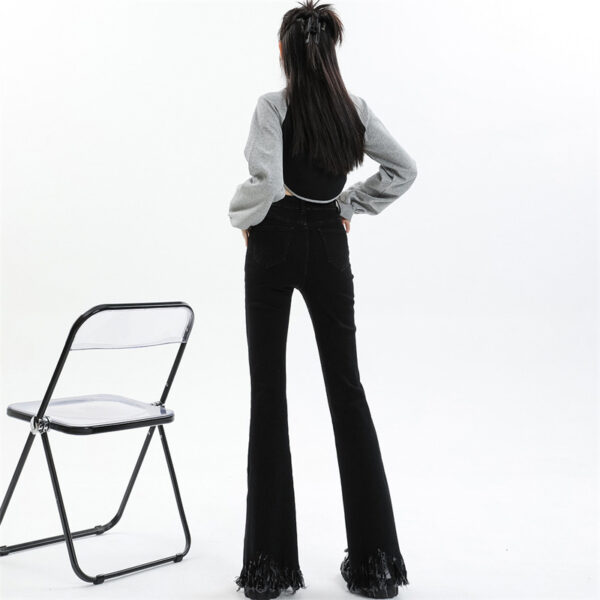 Women's Retro High-elastic Skinny Jeans - Image 2