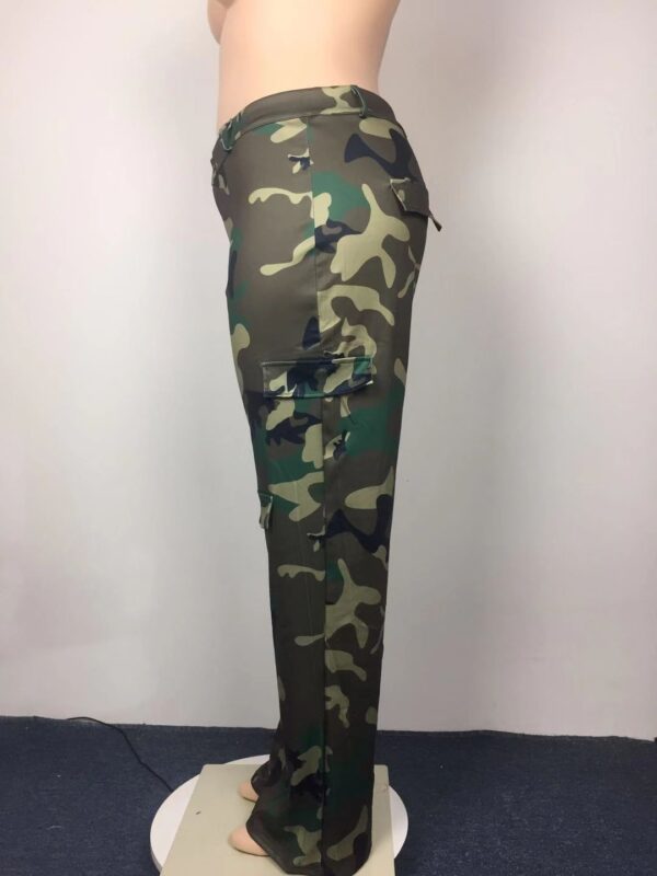 Street Leisure Sports Fans Color Printing Plus Size Pants - Image 3