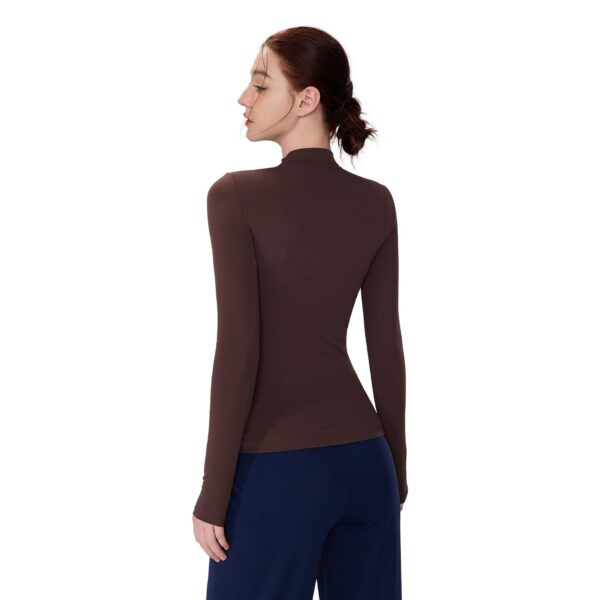 Long Sleeve Casual Slim Bottoming Shirt - Image 4