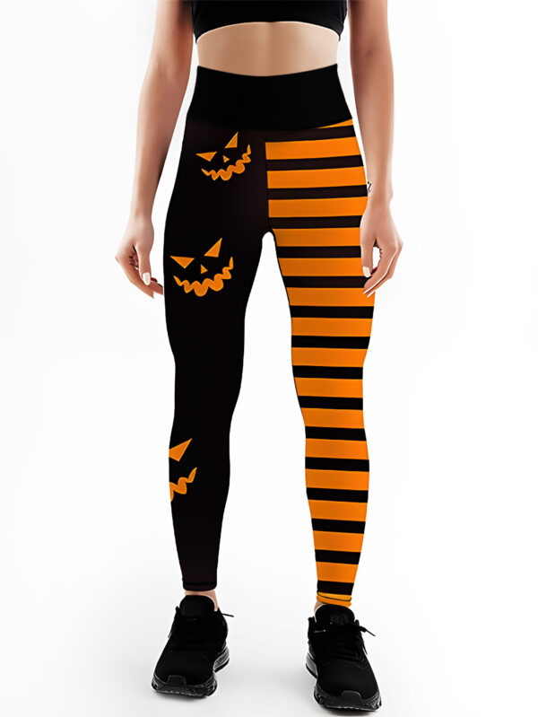Halloween Yoga Clothes Printed Leggings - Image 6