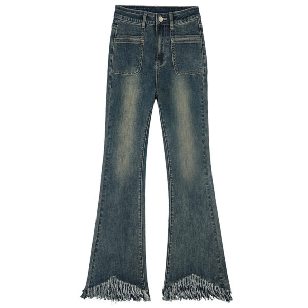 Women's Retro High-elastic Skinny Jeans - Image 6