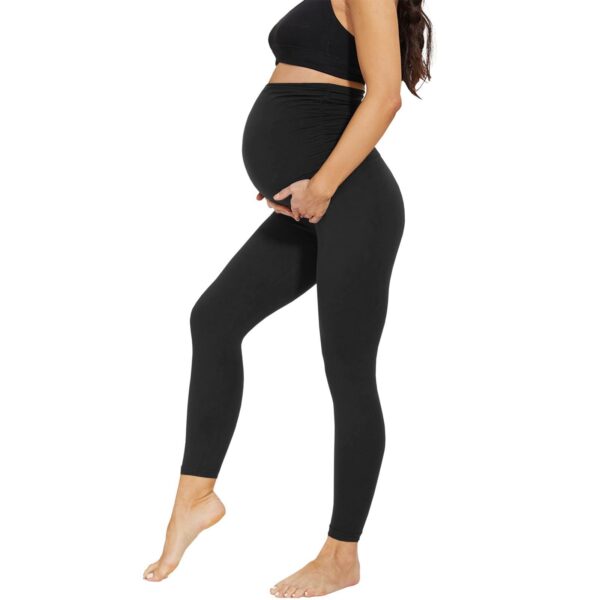 Pregnant Women's Cropped High Waist Fashion Casual Leggings - Image 6
