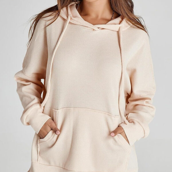 Women's Sweatshirt With Pocket Long Sleeve - Image 4