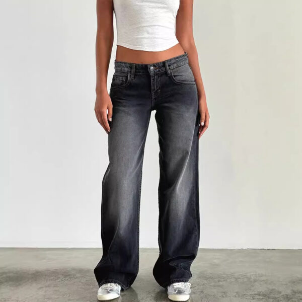 High Quality Women's Straight Jeans - Image 9