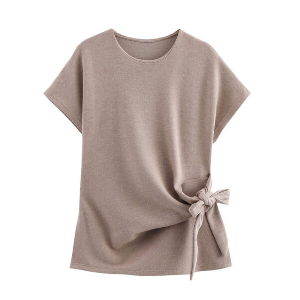 Women's Nodule Decoration Top And Skirt - Image 4