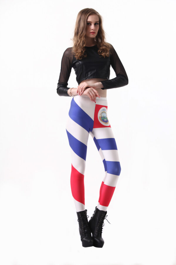 Thin Starry Sky Digital Printing Leggings - Image 6