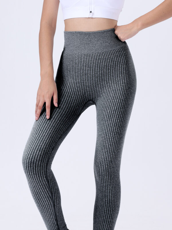 2 Pack Butt Lifting Leggings For Women Booty High Waisted Workout Yoga Pants Scrunch Butt Gym Seamless Booty Tights - Image 7