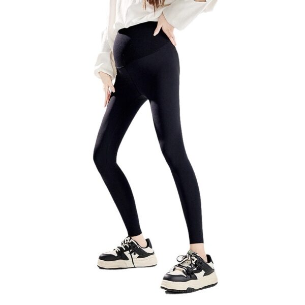 Pregnant Women Outwear Winter Wear Seamless Belly Support Sanding Yoga Pants - Image 7