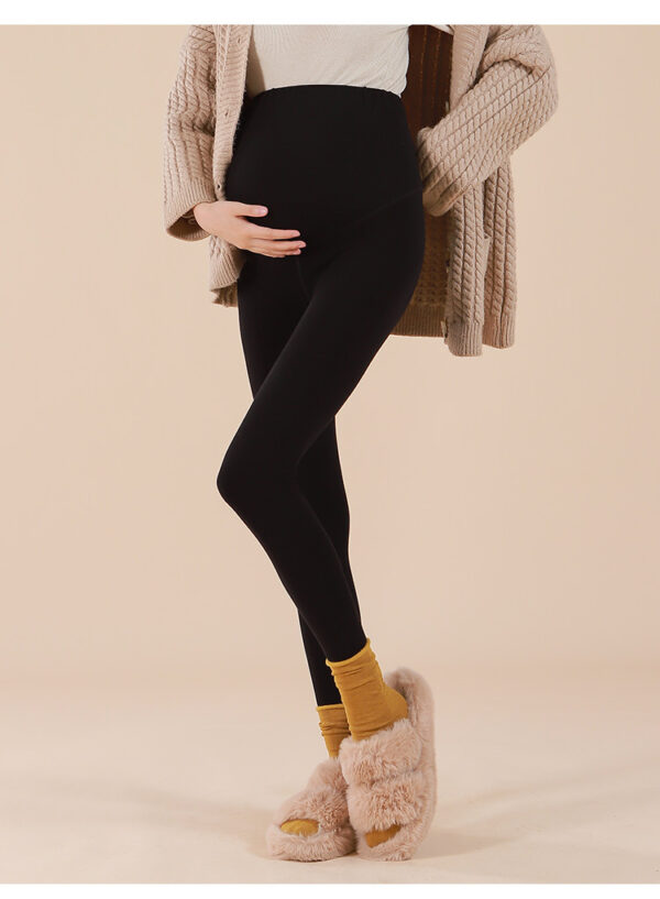 Wool Pregnant Women's Pants Extra Thick Warm With Velvet - Image 5
