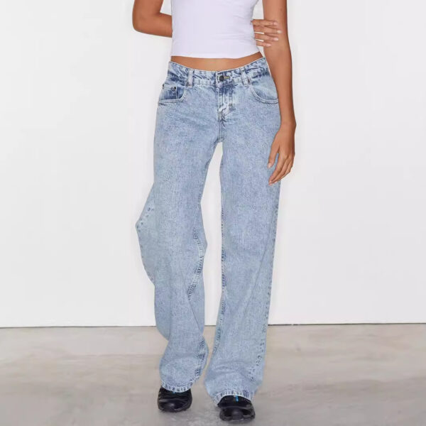 High Quality Women's Straight Jeans - Image 5