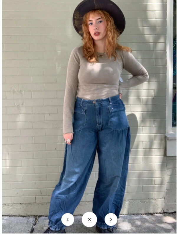 Women's Lotus Wide Leg Jeans - Image 3