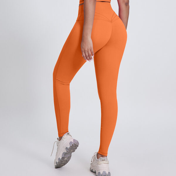 Running Sports Cycling Outdoor Yoga Clothes Belly Contracting Hip Lifting Tights For Women - Image 4