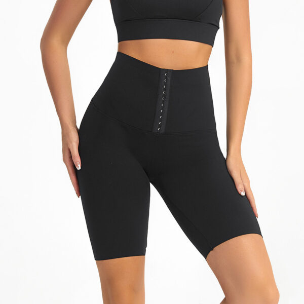Women's Sports Cropped Pants Fitness Waist - Image 3