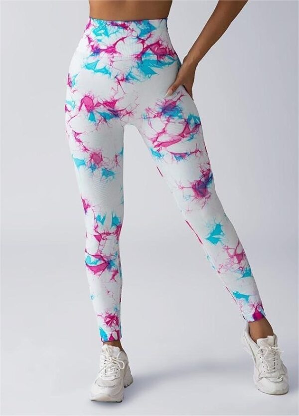 Yoga Pants Hip Lifting Fitness High Waist Bottoming Trousers Tight Women - Image 3