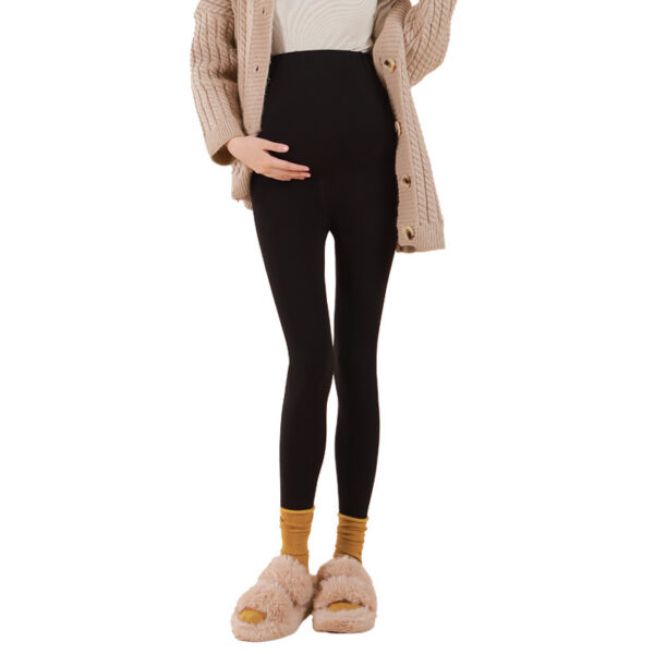 Wool Pregnant Women's Pants Extra Thick Warm With Velvet - Image 4