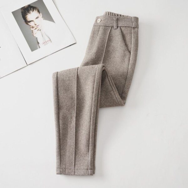 Fleece-lined Thickened Harlan Casual Outdoor Women's Warm Pants - Image 8