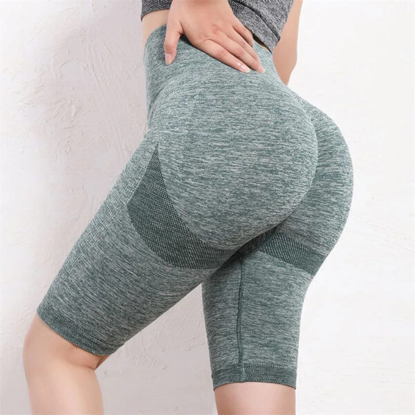 Peach Hip Sports Fitness Tight Pants For Women - Image 2