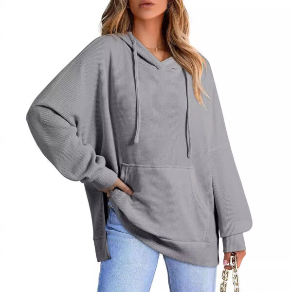 Women's Sweatshirt With Pocket Long Sleeve - Image 2