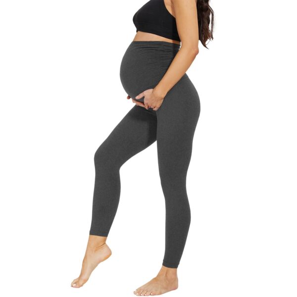 Pregnant Women's Cropped High Waist Fashion Casual Leggings - Image 2
