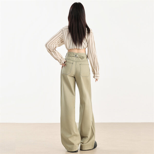 Fashion Women's Loose Straight Long Pants - Image 2