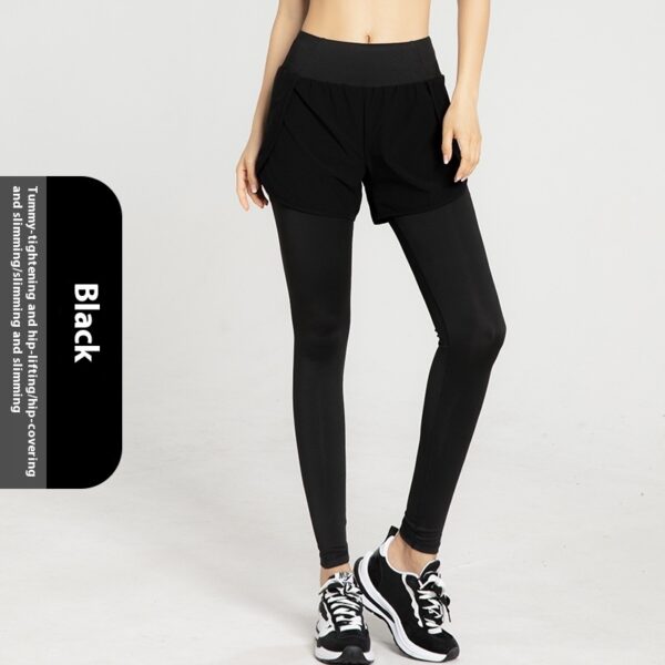 Sports Tight Women's High Waist Stretch Hip Lift Pocket Yoga Pants - Image 8