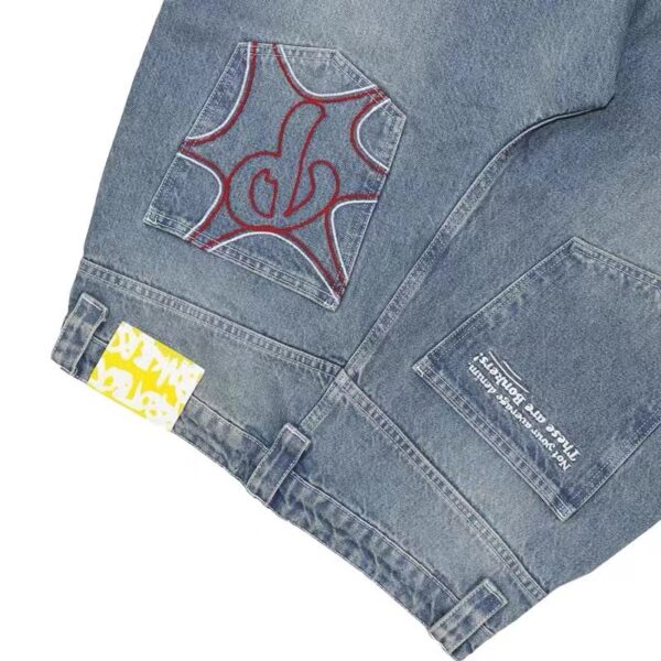 New Hip-hop Fashion Jeans For Men And Women - Image 3