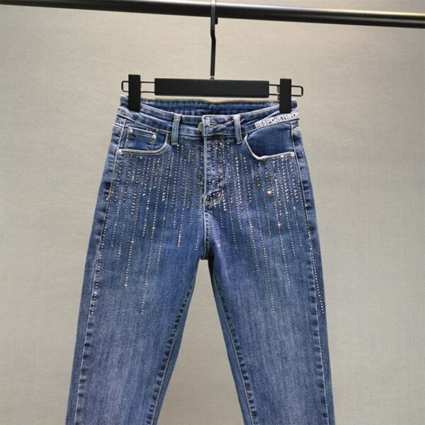 High Waist Slimming Skinny Pants Women's Jeans - Image 4