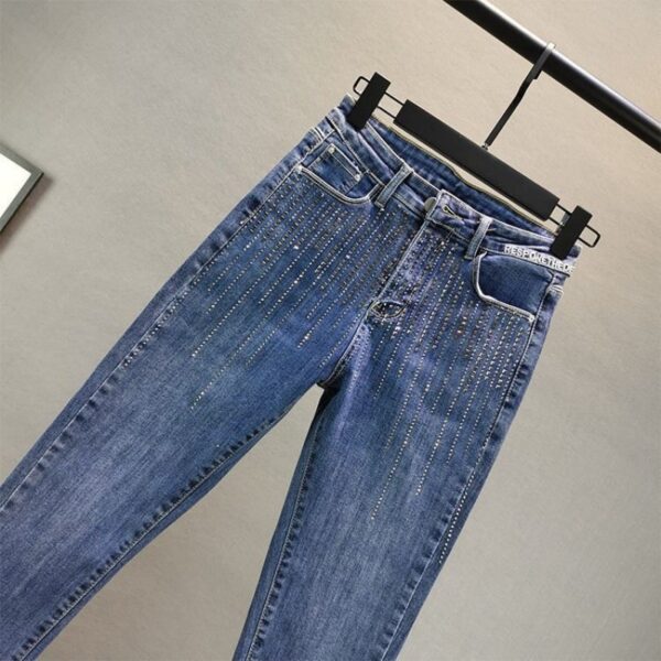 High Waist Slimming Skinny Pants Women's Jeans - Image 5