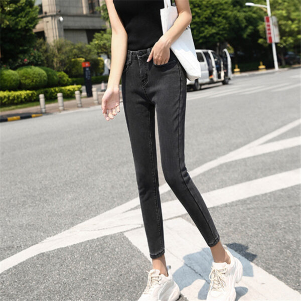 Women's Fashionable Casual Skinny Jeans - Image 9