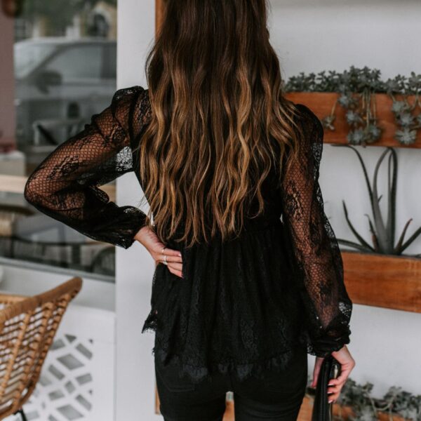 Lace Embroidery Stitching Lace Bow Women - Image 6
