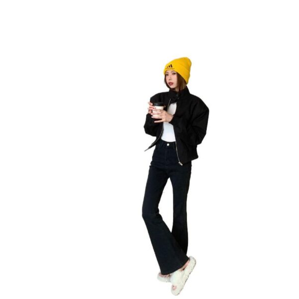 Women's Retro Stretch Low Waist Skinny Jeans - Image 6