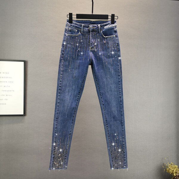 High Waist Slimming Skinny Pants Women's Jeans - Image 2