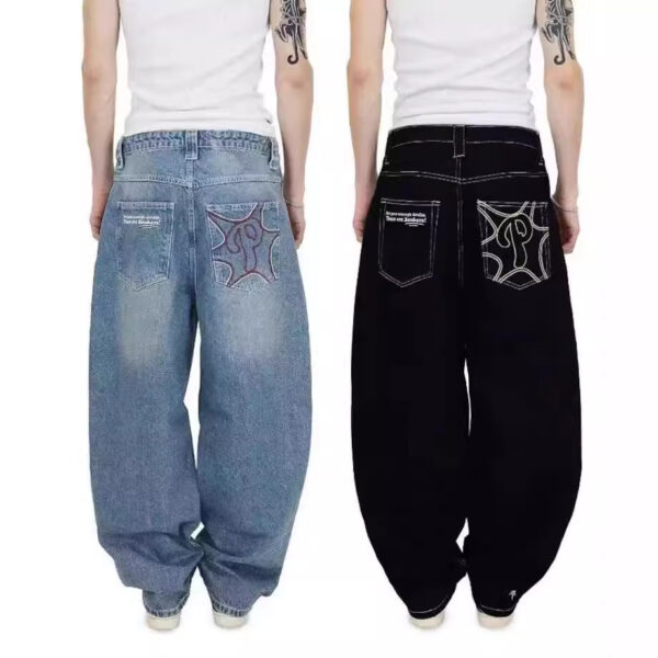 New Hip-hop Fashion Jeans For Men And Women - Image 4