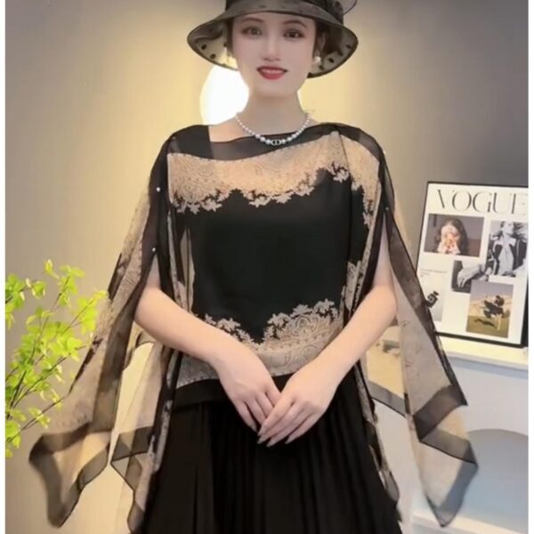 Women's Shawl Spring And Summer Loose Chiffon Waistcoat - Image 2