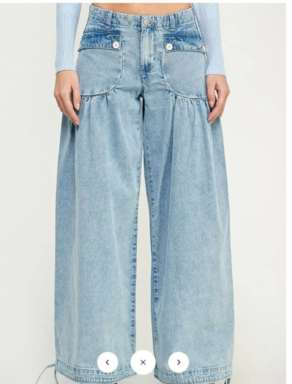 Women's Lotus Wide Leg Jeans - Image 4